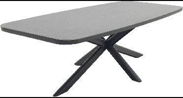 Soreno deens ovale tuintafel 268x115 cm. - Royal Grey OP=OP