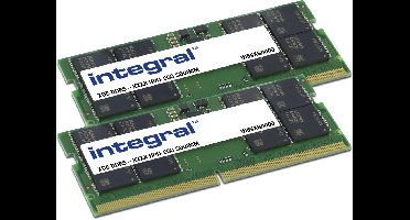 Integral IN5V16GNHRBXK2 geheugenmodule 32 GB 2 x 16 GB DDR5 262-pin SO-DIMM