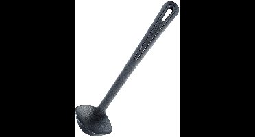 Westmark sauslepel/opscheplepel, hittebestendig tot 270 °C, PPA, lengte: 29 cm, Gentle Plus, zwart, 28542275