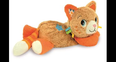 Clementoni - Ron Ron Calming Cat - Spinnende knuffel kat met geluid - vanaf 0 jaar