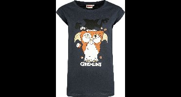 Gremlins Gizmo Dames T-shirt - donkergrijs - L
