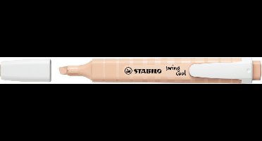 Markeerstift stabilo swing cool nature beige | 10 stuks