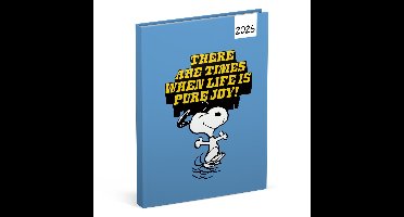 Lannoo Agenda 2026 - Agenda - 110x150mm - 7 dagen op 2 pagina's - collectie & design: PEANUTS - LIFE IS PURE JOY