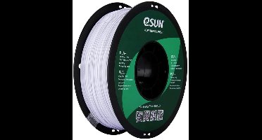 eSun PLA+ Koel wit / Cool white 1 kg - 1.75mm - 3D printer filament - Flevo Print