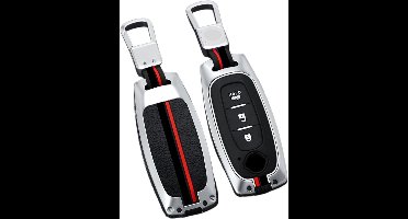 l Cover Case voor Nissan Juke Teana Hybrid - Waterbestendig - Fluorescentie - 3 knoppen zilver