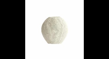 Light & Living Vaas Renda - Wit - 29.5x10x30cm - Synthetisch-Kunststof - - Bloemenvaas - Woondecoratie - Decoratieve vaas voor woonkamer of slaapkamer - Pasen - Paasdecoratie - Vaas voor Paastakken