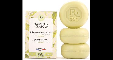 3 stuks Gecertificeerde surgras zepen - Verbena - gemaakt in Frankrijk - amandel olie 3x125mg