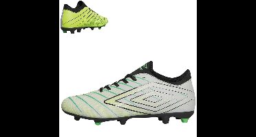 Voetbalschoenen Heren Velocita Elixir 1.0 FG vaste grond Hoog/​Veiligheidsgeel/​Levendig groen/​Zwart geschikt voor gewone en kunst gras maat 44