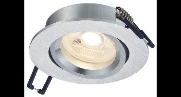 OutledTL Eos LED spotjes - dimbaar 5 watt - 1 stuk - geborsteld aluminium