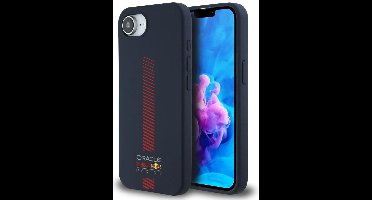 Red Bull Hoesje Met Magsafe Voor Iphone 16E Siliconen Met Powerbar Hoog