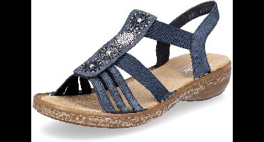 Rieker sandaal - Dames - Blauw - Maat 36
