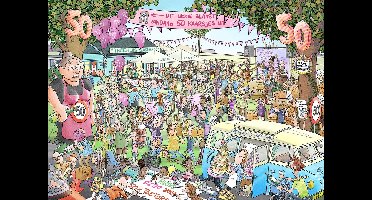 Party Puzzel - Hoera! Ik Zie Sarah 1000 stukjes