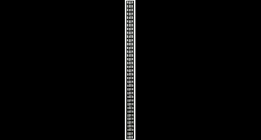 DSIT 37U verticale kabelgoot - 30cm breed