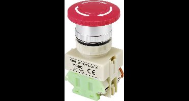 TRU COMPONENTS Y090 Noodstopschakelaar 5 A 1x NC IP40 1 stuk(s)