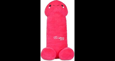 Penis Knuffel Met Smiley Face - 60 cm