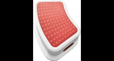 Antislip Kruk Opstapje | Krukje | Zitje | Toiletkrukje | Opstapkruk Opstapkrukje | Voetverhoger | Anti Slip Opstap | Geschikt voor WC Badkamer Keuken | Rood