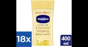Vaseline Intensive Care Essential Healing Bodylotion 400 ml - Voordeelverpakking 18 stuks