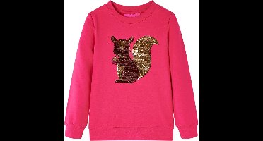 vidaXL - Kindertrui - 116 - felroze