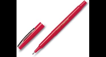 Fineliner PILOT SW-PPF rood 0.4mm - 12 stuks