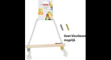 Zolux Schommel Hout Met Touw Assorti