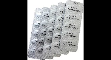 Splash-X 50 ALKA-M tabletten voor fotometer