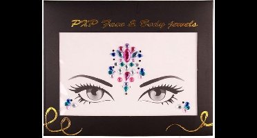 Face & Body Jewels All-In-One Glitter sticker Model C