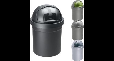 ROTHO afvalbak ATLAS 100 liter blauw | prullenbak