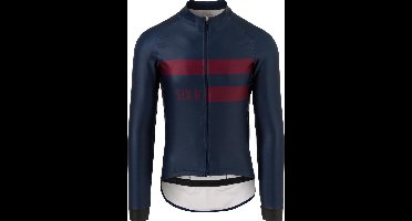 AGU Event Fietsshirt Lange Mouwen SIX6 Heren - Blauw - M