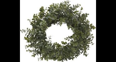 Cosy @ Home Krans Eucalyptus Groen D40cm Kunststof
