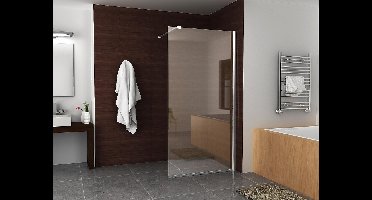 inloopdouche + muurprofiel 500x2000 10mm NANO glas