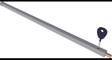 Schuifpuibeveiliging - Staal - Secu - SecuBar Basic, geschikt voor overspanning 1430mm