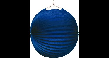Amscan Lampion 25 Cm Papier/metaal Blauw
