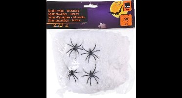 Arti Casa Spinnenweb Rekbaar Wit 4 Spinnen