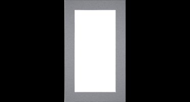 Passe-Partout Fotomaat 20x40 cm - Lijstmaat 30x50 cm - Grijs - Museumkarton - Fotolijst niet inbegrepen