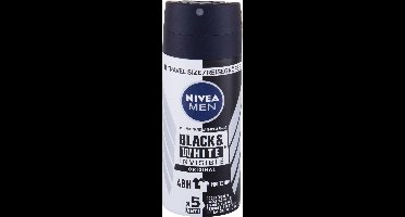 Nivea - Invisible For Black & White Antiperspirant for Men in Spray - 100ml