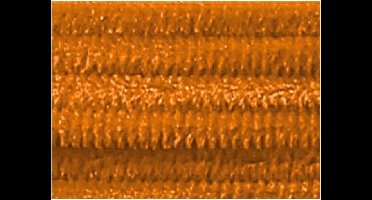 Chenilledraad Folia 50cm lang - 10 stuks oranje