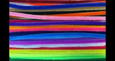 Chenille Set, Mix Color, 9mm x 30cm