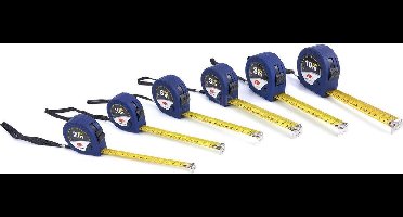 hbm norfolk series rolbandmaat, rolmaat 10 meter x 25 mm.