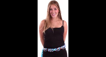 Ibiza riem turquoise