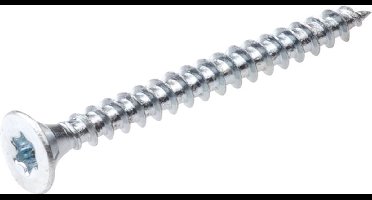 Hoenderdaal 0206.01.41801 Spaanplaatschroef - Platkop - Staal - Verzinkt - TX25 - 5 x 45mm (200st)