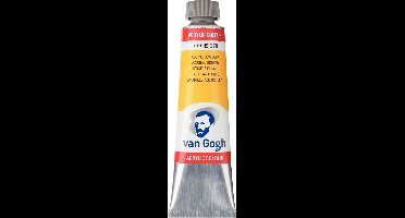 Van Gogh Acrylverf Geel - Acrylpaint - 270 Azogeel Donker - Acrylic Verf Paint - Acrylaatverf - Gele Hobbyverf - Watergedragen Verf - Sneldrogende Pigmentrijke Verf - 40ml