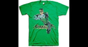 DC Comics Green Lantern Heren Tshirt -2XL- Distressed Groen