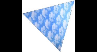 Esschert Design Schaduwdoek Hemel 282 Cm Polyester Blauw