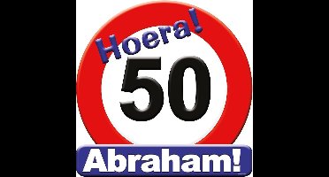 Paperdreams - Huldeschild - 50 Jaar Abraham