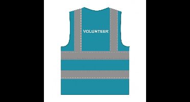 Volunteer hesje RWS lichtblauw