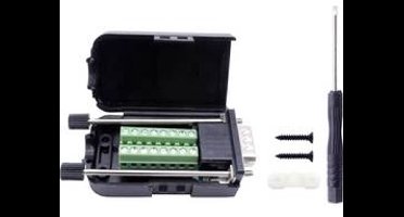 TRU COMPONENTS T1904C098 D-sub male connectorset Aantal polen: 15 Schroeven 1 stuk(s)