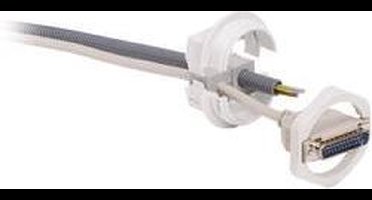 Icotek KVT 50/2 Kabeldoorvoering Deelbaar Montagegat: M50 Grijs 1 stuk(s)