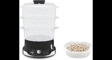 Tefal Ultracompact VC2048 - Stoomkoker - 3 Schalen - Compact - BPA-vrij - 900W