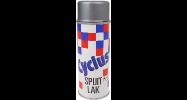 Quick Zilverkleurige lak - 400ml - Glanzende afwerking - Sneldrogend - Geschikt voor diverse oppervlakken