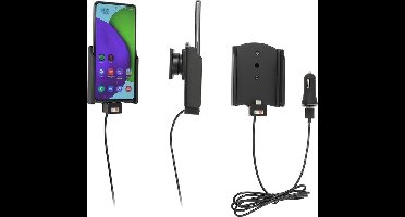 Brodit houder geschikt voor Samsung Galaxy A52 Actieve houder met 12V USB plug.